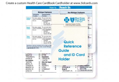 HealthCare CardBook Cardholder